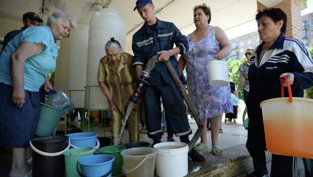 Канал, подающий воду в Донецкую область, успешно запущен