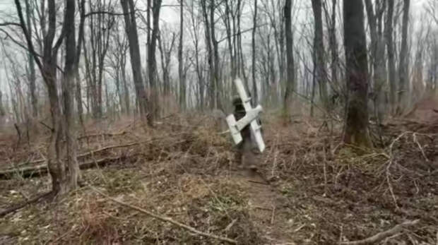 Расчёт ударного БПЛА «Молния-2» российских десантников уничтожил пехоту ВСУ в Сумской области