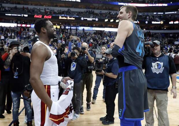 Dwyane Wade and Dirk Nowitzki get their swan song; Donovan Mitchell’s Dunk Contest coach gets another win