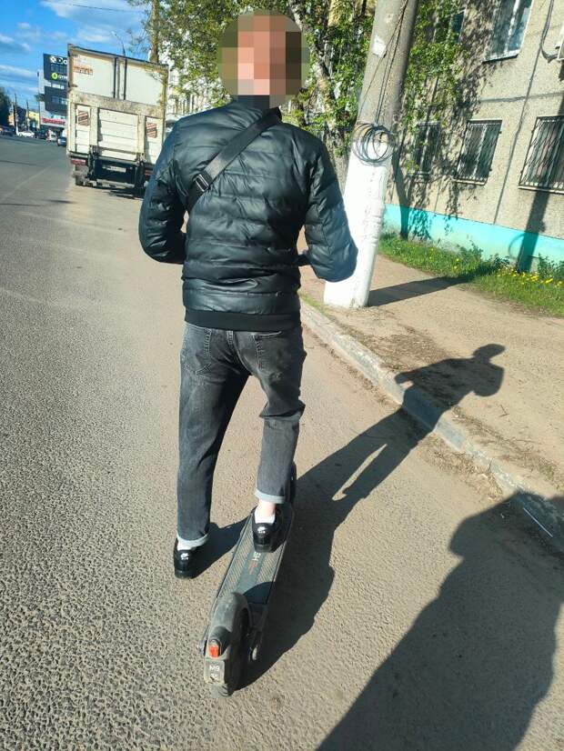 18 самокатчиков получили штрафы за нарушение ПДД в Твери