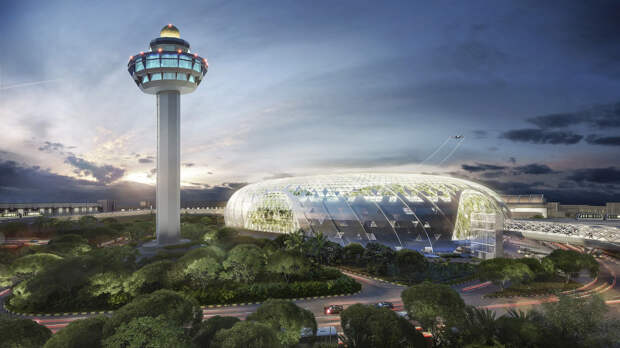 Потрясающее творение знаменитого архитектора в лучшем аэропорту мира