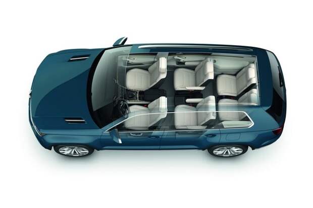 Новый кроссовер Volkswagen окажется больше Touareg - Фото 3