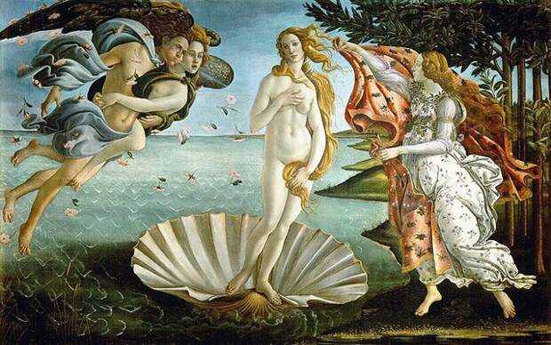 800px Botticelli Venus thumb Самые известные картины мира