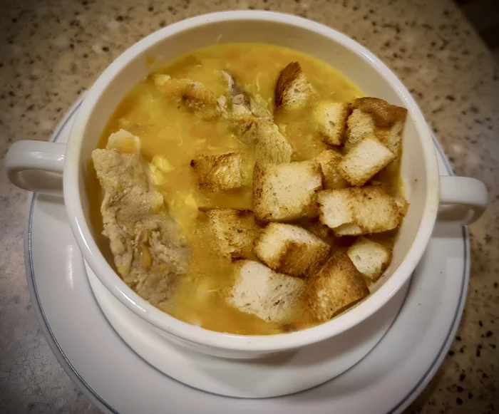 Суп гороховый. Не быстро. Не сложно. Но вкусно! Еда, Рецепт, Суп, Гороховый суп, Длиннопост, Кулинария
