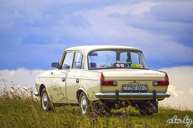 москвич 412, девушка за рулем, авто
