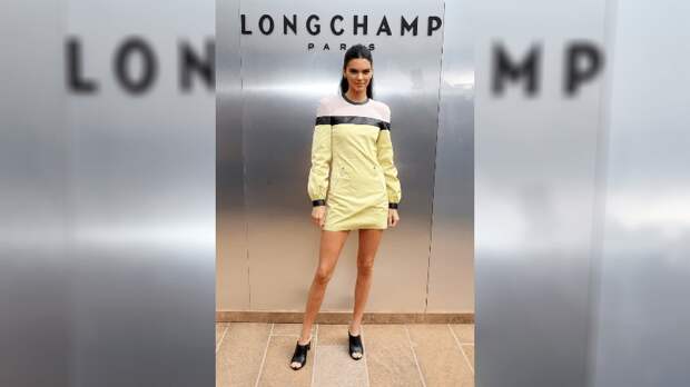 Кендалл Дженнер впервые появляется в Нью-Йорке, сидя на Longchamp's Spring 2020 в переднем ряду