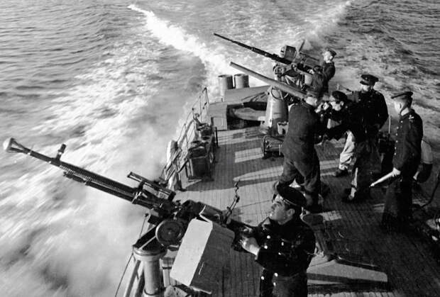 Катерники Черноморского флота в боевом походе, август 1941 года
