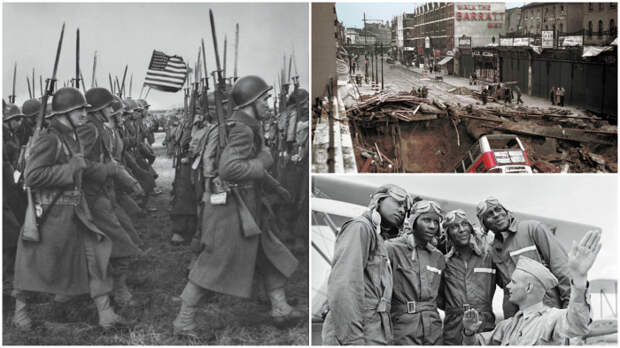 Вторая мировая война на редких фотографиях от журнала LIFE.