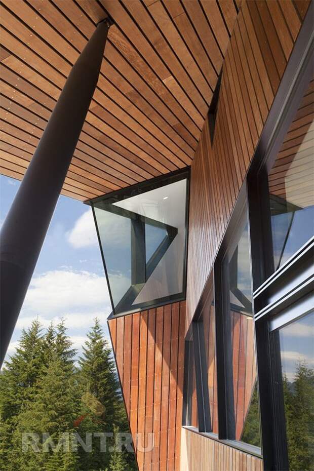 Hadaway House: необычный дом на склоне горы