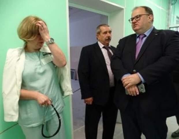 В Невьянске побывал министр здравоохранения Свердловской области
