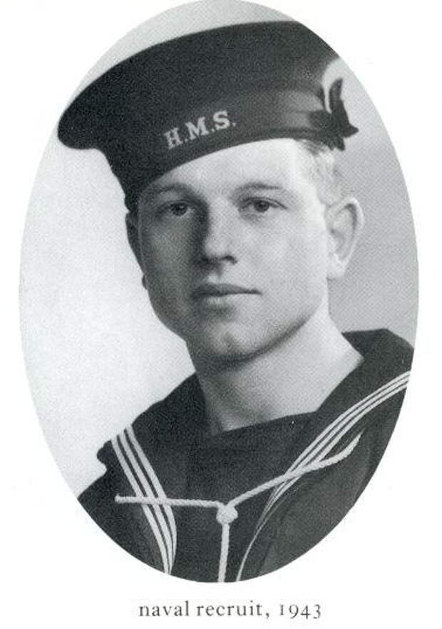 Дж. Блейк, курсант военно-морского училища, 1943 г.
