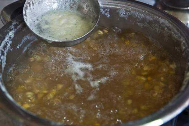 Сытный гороховый суп как приготовить с фото