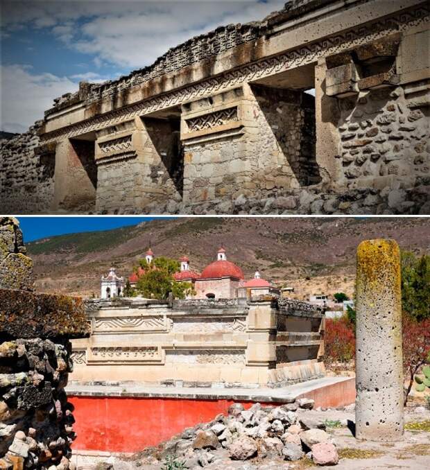 Исчезнувшая Митла оставила после себя лишь величественные руины и захватывающие легенды (Мексика). 