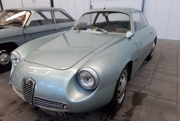 Редкая Alfa Romeo Giulietta SZ 1962 хранилась в подвале 35 лет alfa romeo, barn find, zagati, авто, автомобили, находка, олдтаймер, ретро авто