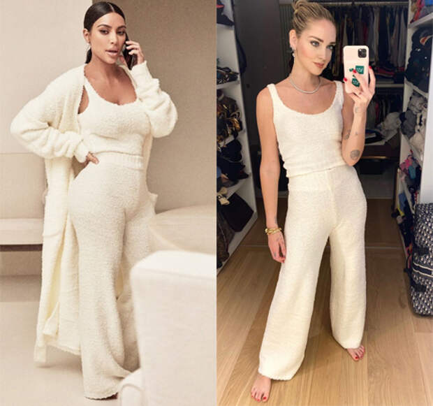 Модная битва: Ким Кардашьян против Кьяры Ферраньи