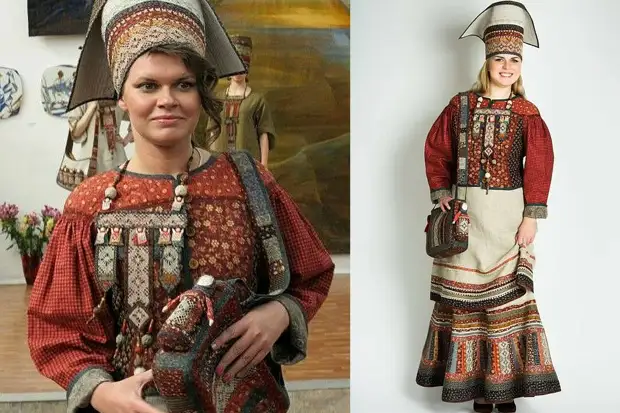 Тепло народных традиций в авторских костюмах Ксении Дмитриевой