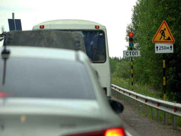 На двух участках трассы Тюмень — Омск введено реверсивное движение