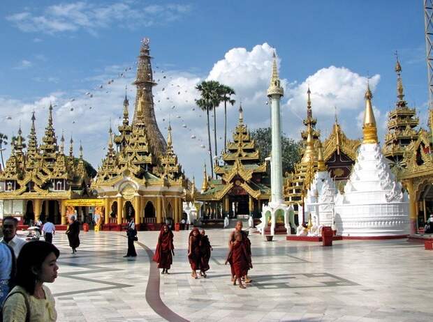 Пагода Шведагон (Shwedagon Pagoda). Мьямна