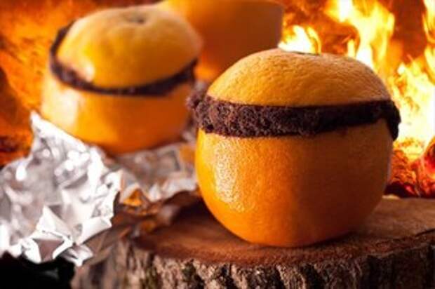 Как испечь кексы в апельсиновой кожуре?