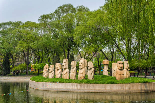 Прогулка по парку Мира в Пекине