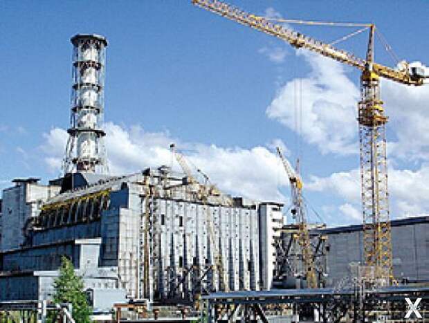 Город Припять, около которого построе...