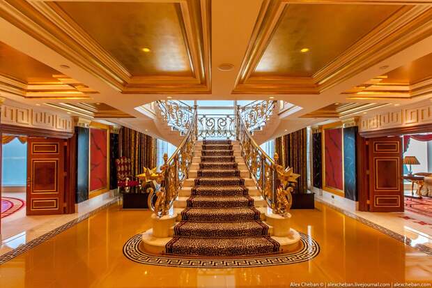 BurjAlArab05 Золото для шейхов и олигархов: самый дорогой номер в семизвездочном отеле Burj Al Arab