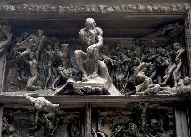 Скульптура "Мыслитель", Огюст Роден