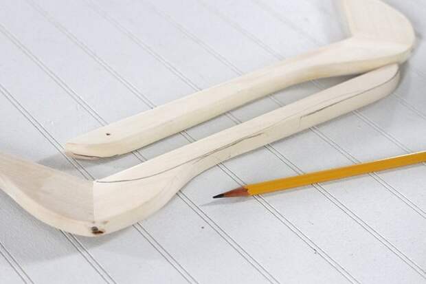 Подставка из вешалок плечиков Diy
