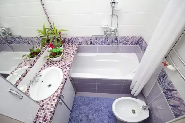 9 удачных примеров дизайна ванной комнаты площадью 4 кв. метра