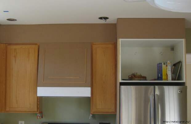 Оригинальное решение: делаем кухонный гарнитур до потолка