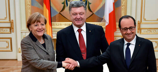 Какое соглашение Меркель с Олландом везут в Москву 