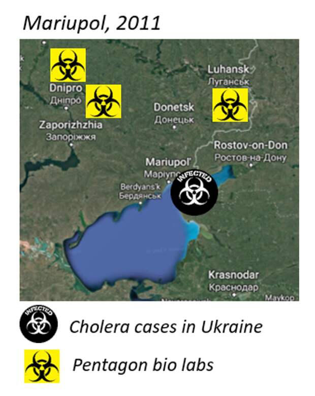 Биолаборатории в украине карта