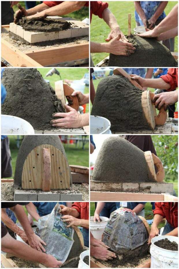 Как сделать глиняную печку за 5 шагов