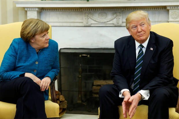 Меркель Трамп