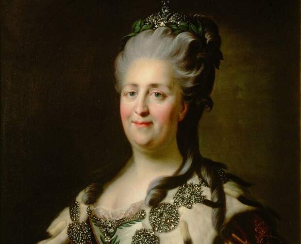 Иоганн Баптист Лампи-старший. Екатерина II. 1780-е годы