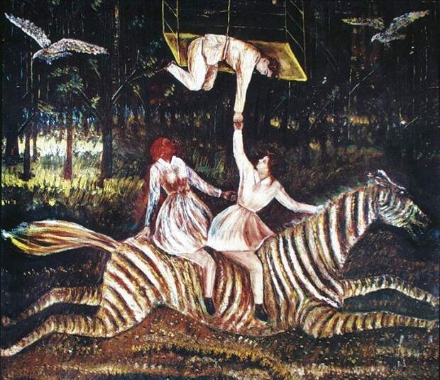 Наивное искусство Павла Леонова. Наивное искусство Павла Леонова.
