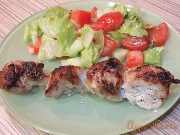 Куриные шашлыки в духовке