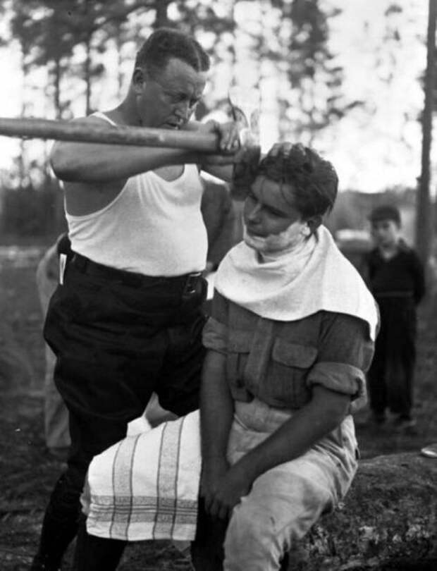 Так бреются настоящие мужчины, 1940 г.