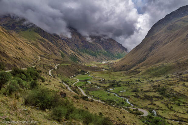 Горная дорога в Перу