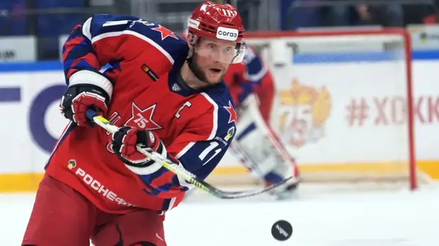 ЦСКА одержал волевую победу над «Йокеритом» в матче КХЛ