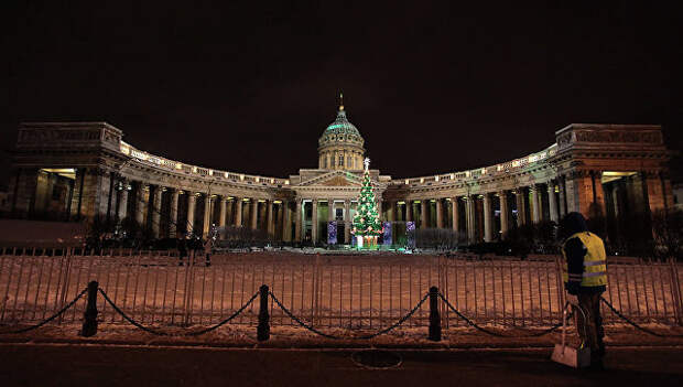 Празднование Рождества Христова в Санкт-Петербурге