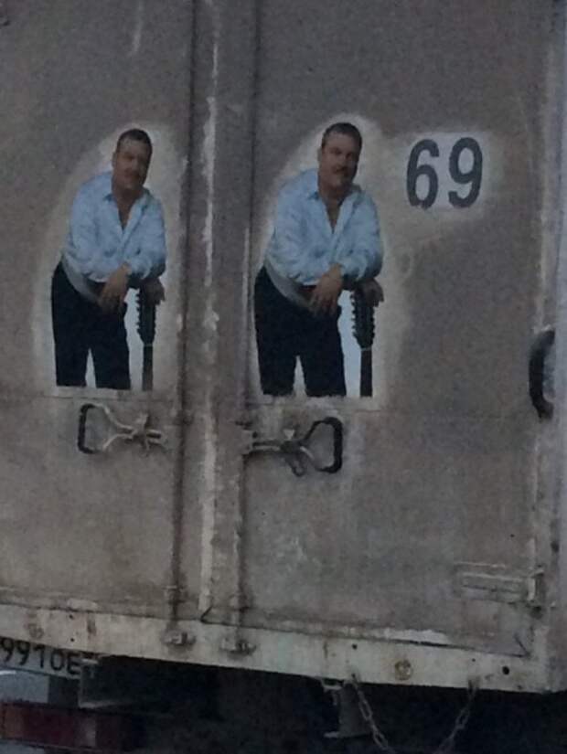 Автомобильные приколы в картинках (24 шт)