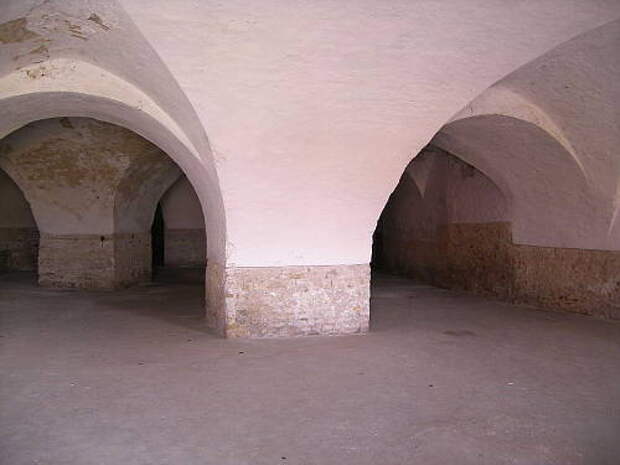 Крепость Комарно: Подземелья Старой крепости