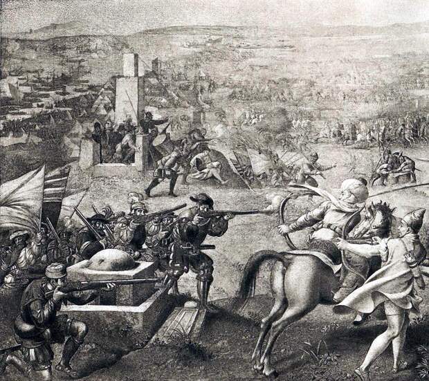 Испанская пехота в бою в Тунисе в 1535 году - Превеза: план и импровизация | Warspot.ru