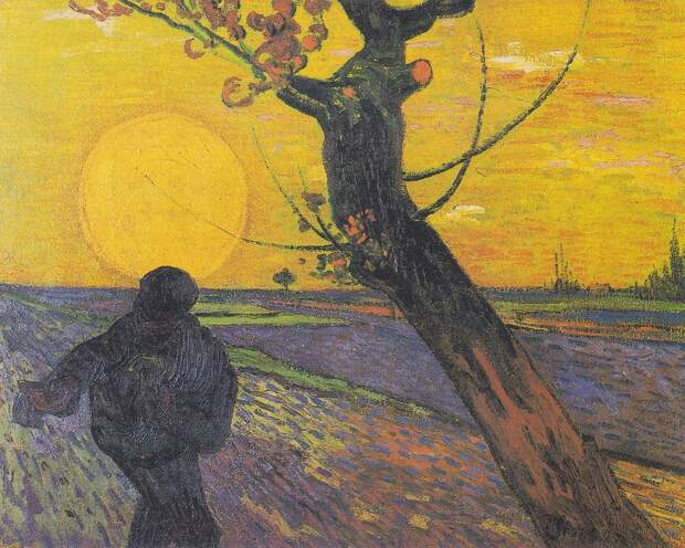 Винсент Ван Гог, «Сеятель», 1888 год