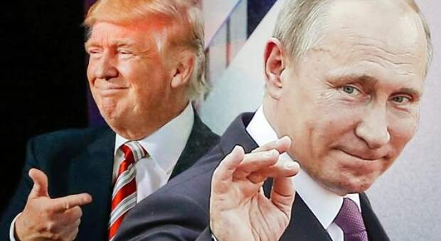 Дональд Трамп и Владимир Путин