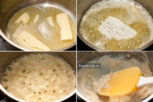 Каннелони с сырно-шпинатной начинкой (этап 1)