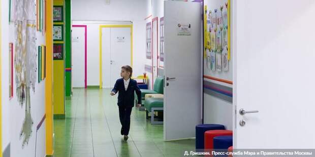Собянин: За три года в Москве будет построено более 130 новых школ и детсадов. Фото: Д. Гришкин mos.ru