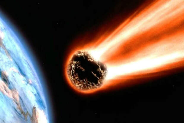 Раскаленные и пылающие метеориты. | Фото: Мир космоса.