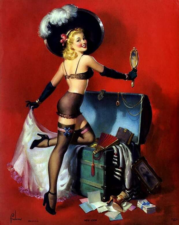 художник Арт Фрам (Art Frahm) пин-ап – 32